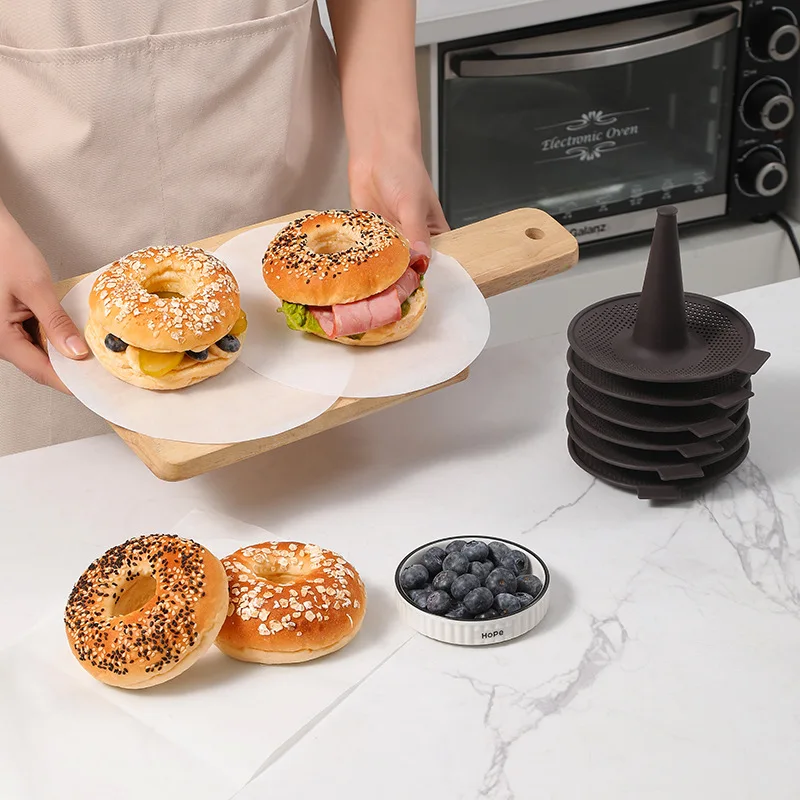 6Pcs Bagel Werkzeuge Silikon F – Donut Mold Silicone Bewertung und Preis