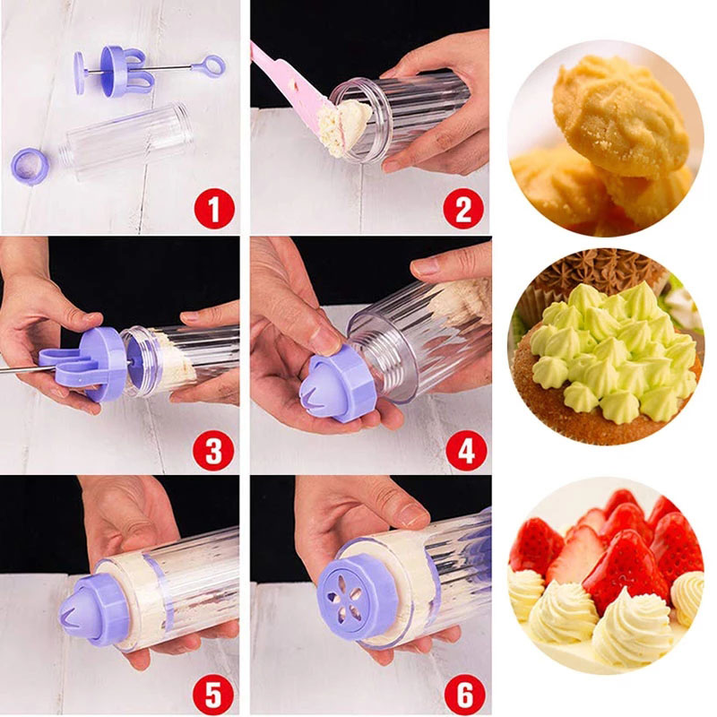 BOZZH DIY Manuelle Cookie Pres – Churros Maker Gun Bewertung und Preis