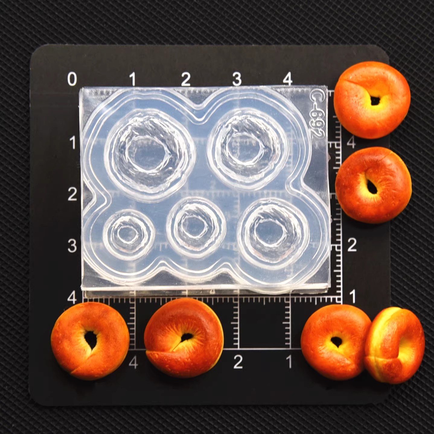 Polymer Clay Mini 3D Bagel Bro – Donut Mold Silicone Bewertung und Preis