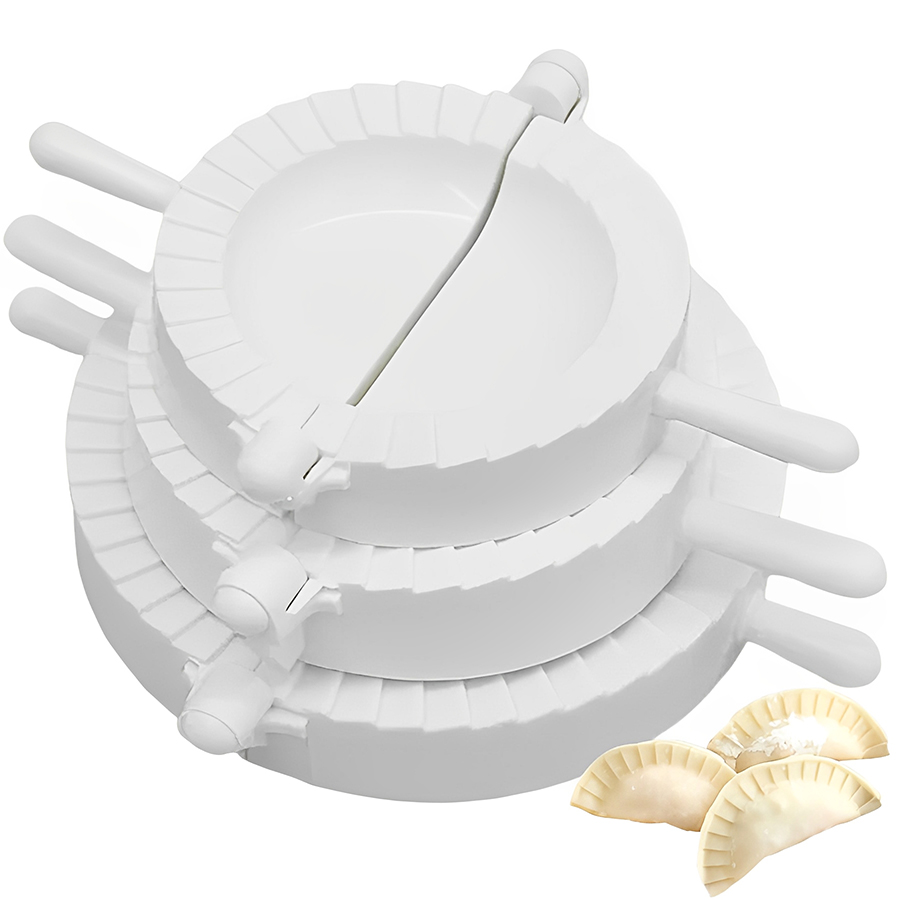 3 teile/satz 7-10 cm Kunststof – Dumpling Press Set Bewertung und Preis